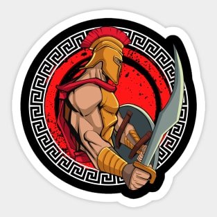 Spartan Aesthetic Fitness Sticker